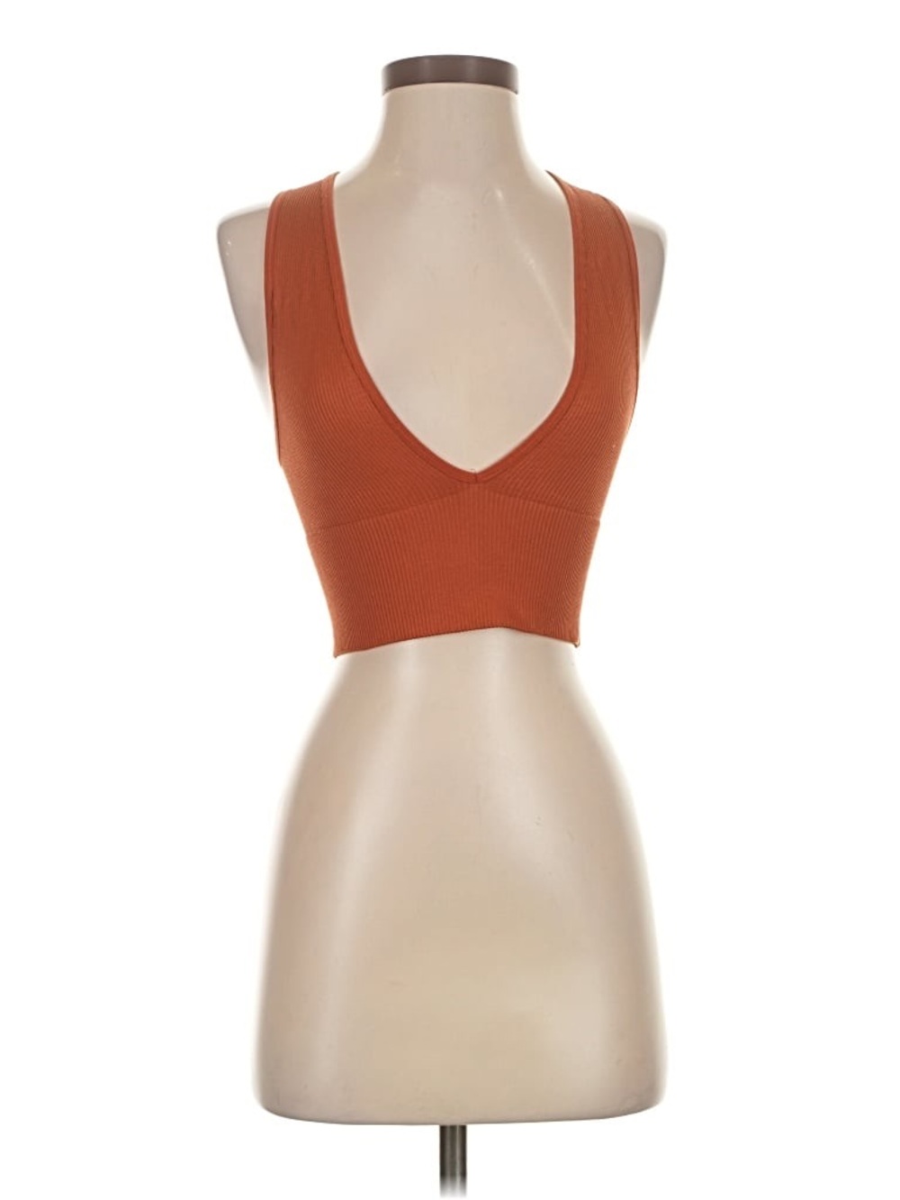 Out From Under Burnt Orange Sz M Tank Top